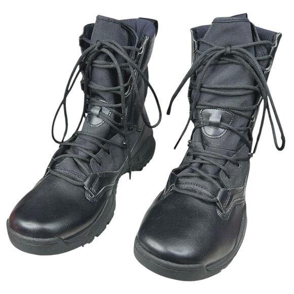 Nike Men’s SFB 2 Field 8” Black Leather Tactical Combat Boots Size US US 9 - Picture 6 of 10